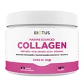 Морський колаген з гіалуроновою кислотою та вітаміном С Marine Sourced Collagen Peptid + Hyaluronic Acid + Vitamin C Biotus 5000 мг 206 г