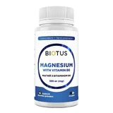 Магній та вітамін В6 Magnesium with Vitamin B6 Biotus екстра сильний 100 капсул