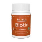 Біотин Biotin Biotus 5000 мкг 30 капсул: ціни та характеристики