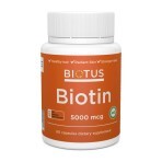 Біотин Biotin Biotus 5000 мкг 60 капсул: ціни та характеристики