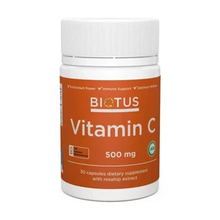 Вітамін С Vitamin C Biotus 500 мг 30 капсул