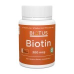 Біотин Biotin Biotus 300 мкг 100 таблеток: ціни та характеристики