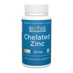 Хелатный цинк Chelated Zinc Biotus 30 мг 100 капсул: цены и характеристики