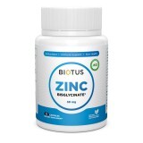 Цинк бісгліцинат Zinc Bisglycinate Biotus 30 мг 60 капсул