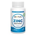 Цинк бісгліцинат Zinc Bisglycinate Biotus 50 мг 100 капсул: ціни та характеристики