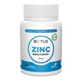 Цинк бісгліцинат Zinc Bisglycinate Biotus 15 мг 60 капсул