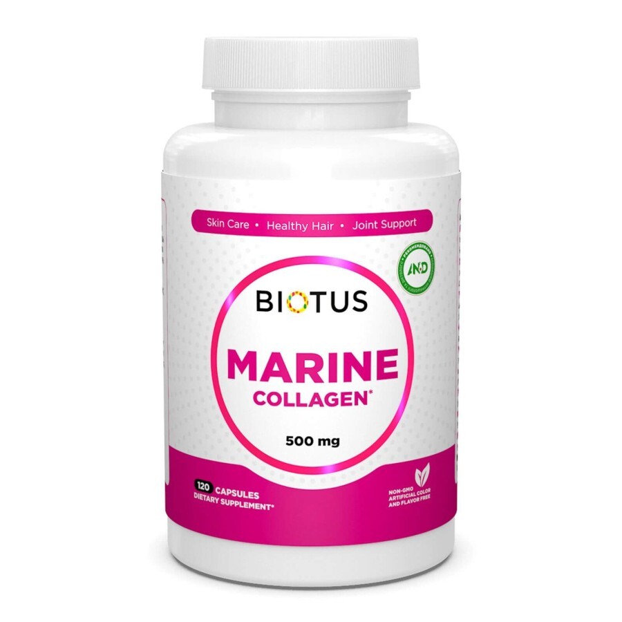 Морський колаген Marine Collagen Biotus 120 капсул: ціни та характеристики