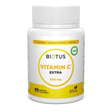 Вітамін С екстра Extra C Biotus 500 мг 60 капсул