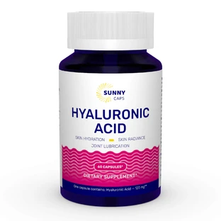 Гіалуронова кислота Hyaluronic Acid Powerful Sunny Caps 120 мг 60 капсул