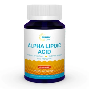 Альфа-липоевая кислота Alpha-Lipoic Acid Powerful Sunny Caps 60 капсул
