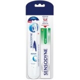 Набор Sensodyne Зубная щетка Восстановление и защита + Зубная паста Фтор 50 мл
