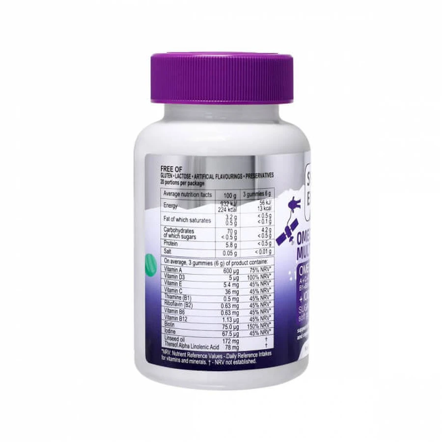 Omega-3 Multivit Swiss Energy для дітей, 60 шт: ціни та характеристики