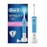 Електрична щітка Oral-B D100 Vitality Sensi Ultrathin синя, 1 шт