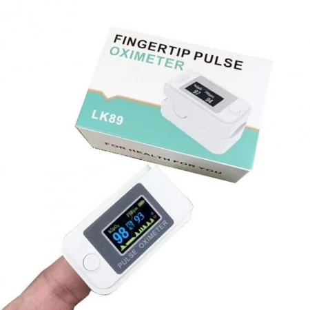 Высокоточный пульсоксиметр LK 89 (Fingertip Pulse Oximeter) White: цены и характеристики