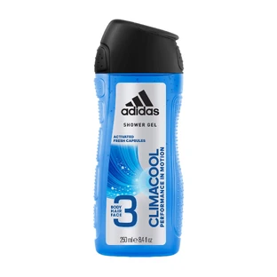 Гель для душу Adidas чоловічий 3в1 КлімаКул 250 мл
