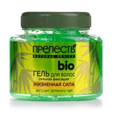 Гель для волос Прелесть Natural Series Bio Жизненная сила с экстрактом зеленого чая, сильная фиксация 250 мл