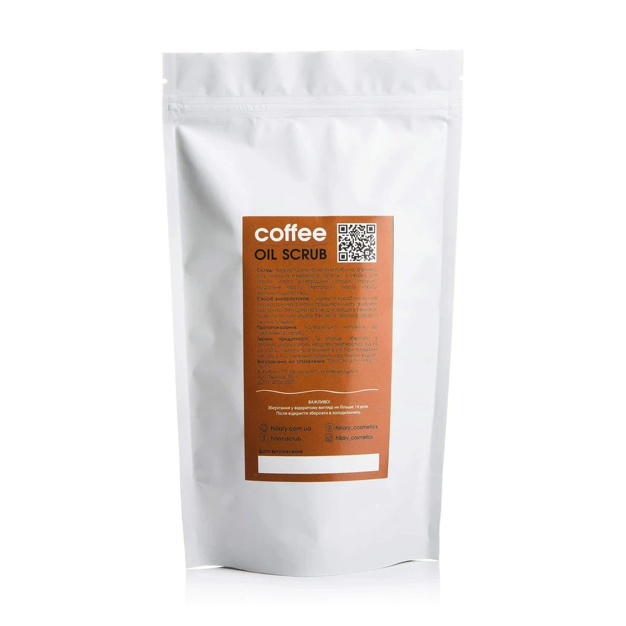 Кофейный скраб для тела Hillary Coffee Oil Scrub, 200 г: цены и характеристики