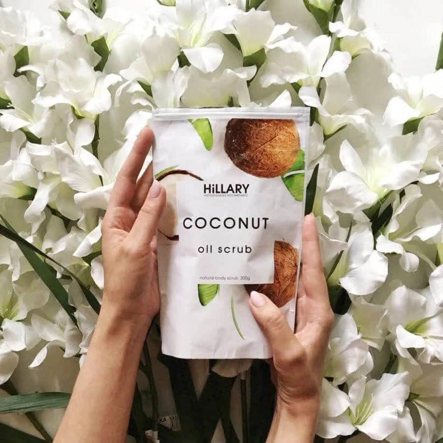 Скраб для тела Hillary Coconut Oil Scrub, 200 г: цены и характеристики