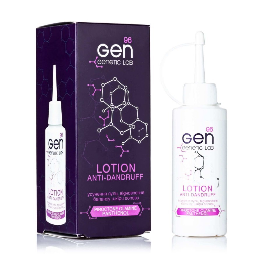Лосьон для волос GEN 96 genetic lab Lotion Anti-Dandruff против перхоти, 100 мл: цены и характеристики