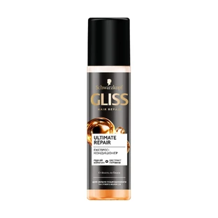 Экспресс-кондиционер Gliss Kur Ultimate Repair Экстремальное восстановление, для сильно поврежденных и сухих волос, 200 мл