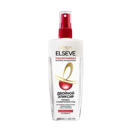 Експрес-кондиціонер для волосся L'Oreal Paris Elseve Повне Відновлення 5, для пошкодженого волосся, 200 мл: ціни та характеристики