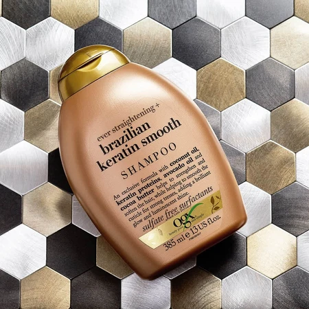 Разглаживающий кондиционер OGX Ever Straightening + Brazilian Keratin Therapy Conditioner Бразильский кератин, для укрепления волос, 385 мл: цены и характеристики