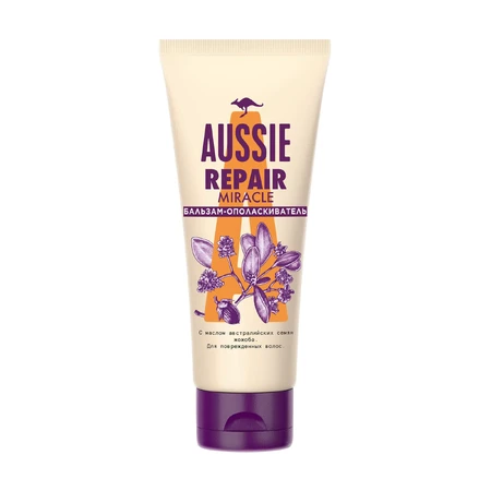 Бальзам-ополаскиватель Aussie Repair Miracle для поврежденных волос 200 мл: цены и характеристики