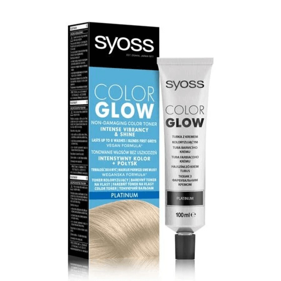 Оттеночный бальзам для волос Syoss Цвет + Блеск Платиновый блонд 100 мл: цены и характеристики