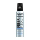 Мус для волосся Syoss Fiber Flex Flexible Volume Mousse фіксація 4 250 мл