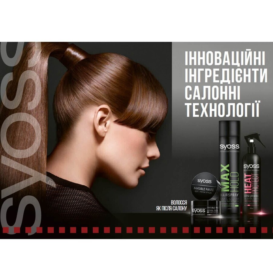 Мус для волосся Syoss Fiber Flex Flexible Volume Mousse фіксація 4 250 мл: ціни та характеристики