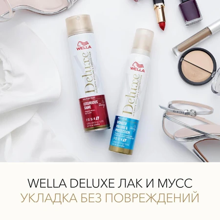 Мусс для волос Wella Deluxe Volume&Protection 200 мл: цены и характеристики