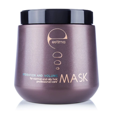 Маска Estima Hydration and Volume Mask Глибоке зволоження та об'єм для нормального та жирного волосся 1 л: ціни та характеристики