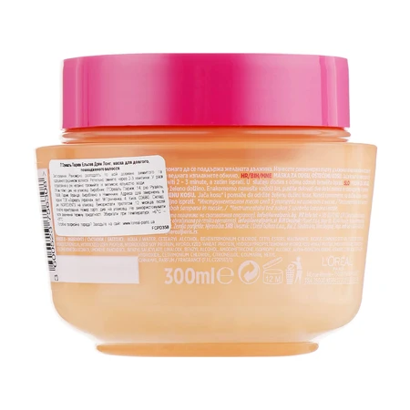 Маска L'Oreal Paris Elseve Dream Long для довгого та пошкодженого волосся, 300 мл: ціни та характеристики