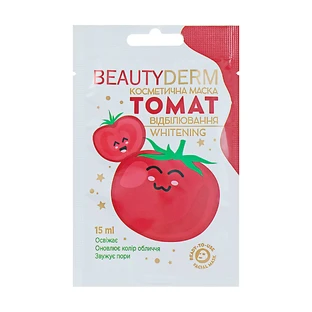 Маска кремовая Beauty Derm Томат отбеливание 15 мл
