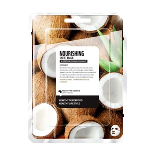 Маска тканинна для обличчя Superfood For Skin Nourishing Sheet Mask Кокос Живлення 25 мл