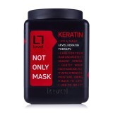 Маска для волосся Level Keratin Therapy Кератинова терапія, для нормального та жирного волосся, 1 л