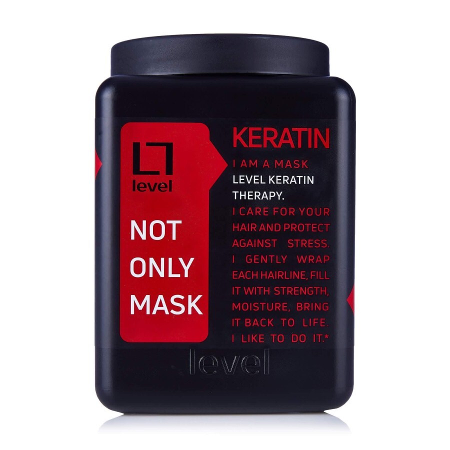 Маска для волос Level Keratin Therapy Кератиновая терапия, для нормальных и жирных волос, 1 л: цены и характеристики