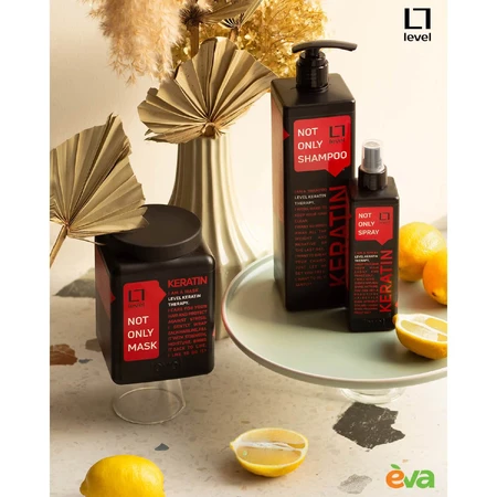 Маска для волос Level Keratin Therapy Кератиновая терапия, для нормальных и жирных волос, 1 л: цены и характеристики