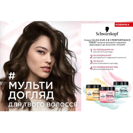 Маска для волос Gliss Kur Увлажнение, 400 мл: цены и характеристики