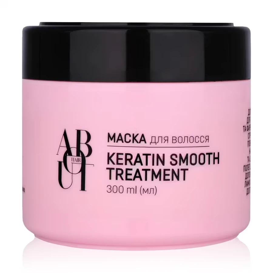 Интенсивная восстановительная маска для волос ABOUT hair Кератиновое выравнивание, 300 мл: цены и характеристики