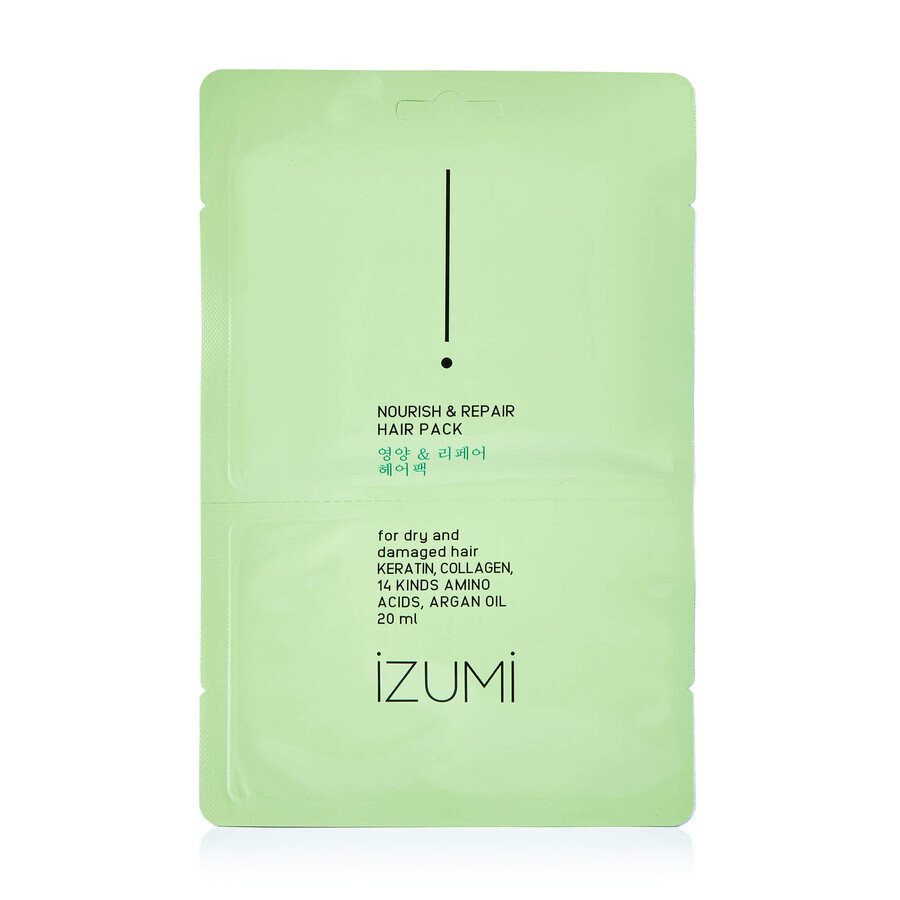 Маска для сухих волос IZUMI Питание и восстановление, 20 мл: цены и характеристики