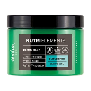 Маска для волос Evelon Pro Nutri Elements Detox Mask Органический имбирь, 500 мл