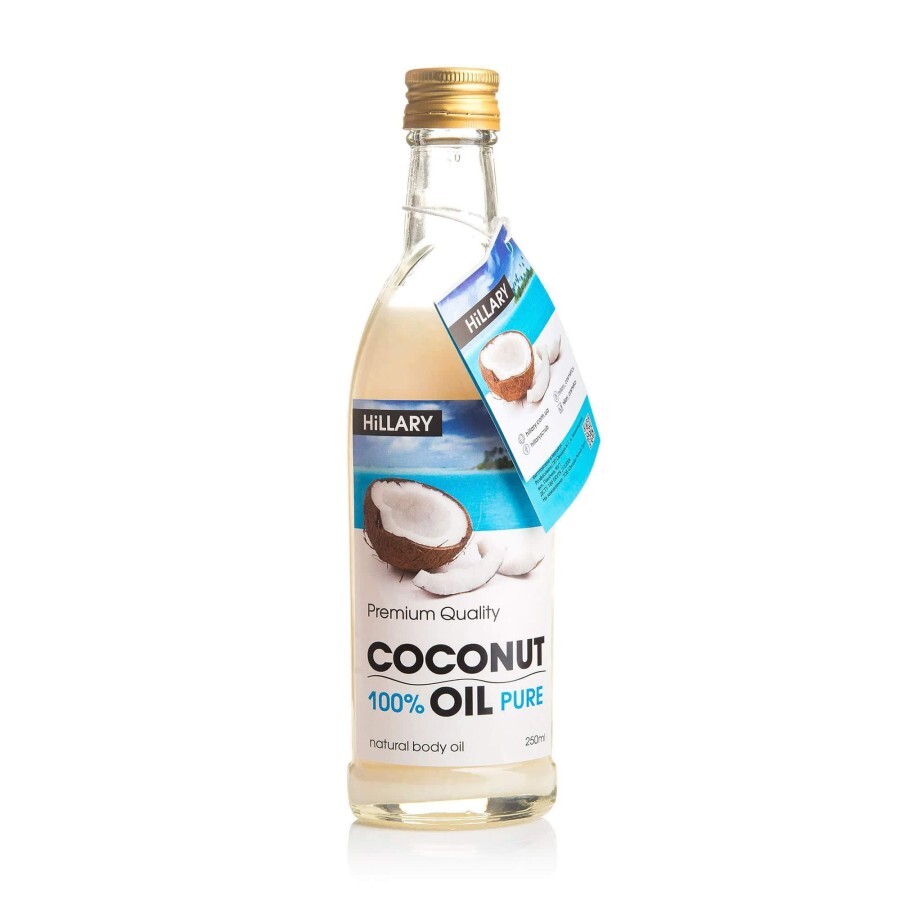 Кокосовое масло Hillary Рафинированное 250 мл: цены и характеристики