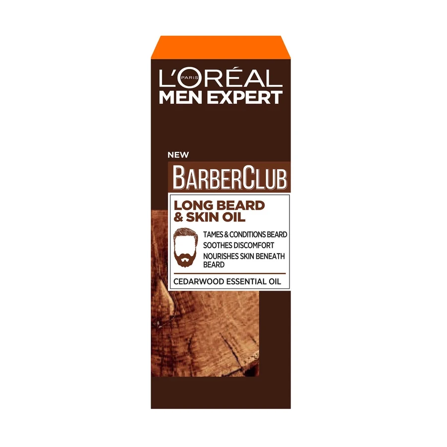 Олія L'Oreal Paris Men Expert Barber Club для догляду за бородою та шкірою обличчя 30 мл: ціни та характеристики