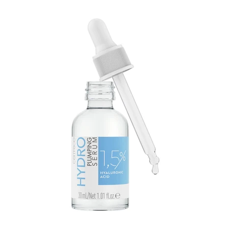 Зволожувальна сироватка для обличчя Catrice Hydro Plumping Serum з гіалуроновою кислотою, 30 мл: ціни та характеристики