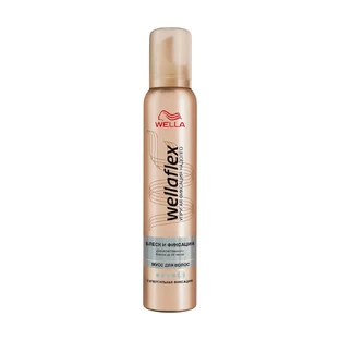 Мус для волосся Wella Wellaflex Блиск і фіксація Суперсильна фіксація 200 мл