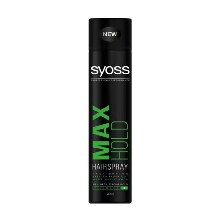 Лак для волосся SYOSS Max Hold 400 мл