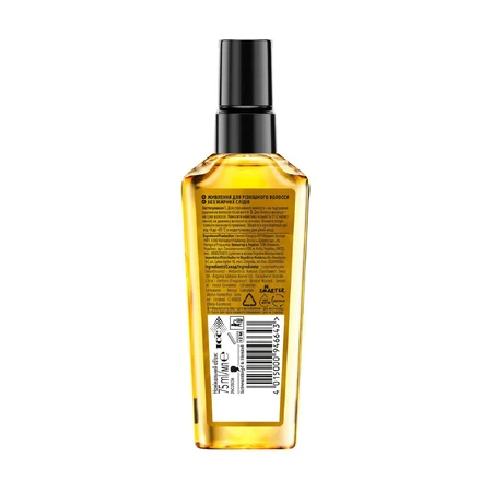 Масло GLISS Oil-Эликсир для очень поврежденных и сухих волос 75 ​​мл: цены и характеристики