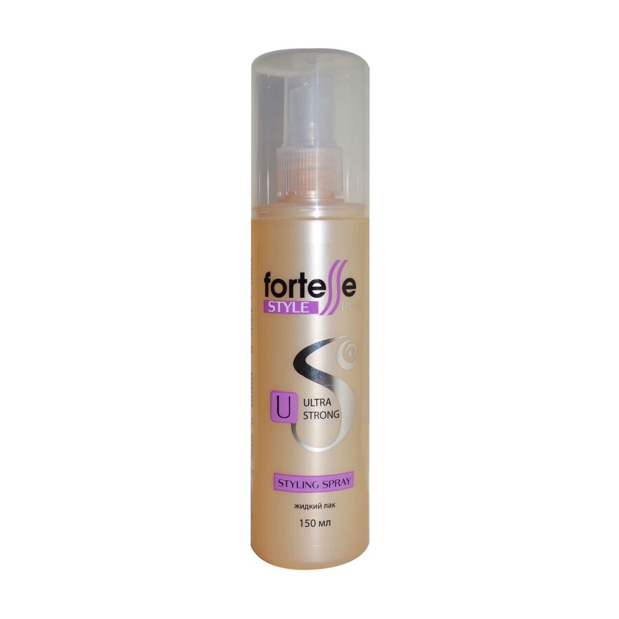 Рідкий лак для волосся Acme-Professional Fortesse Pro Style Ультрасильної фіксації 150 мл: ціни та характеристики