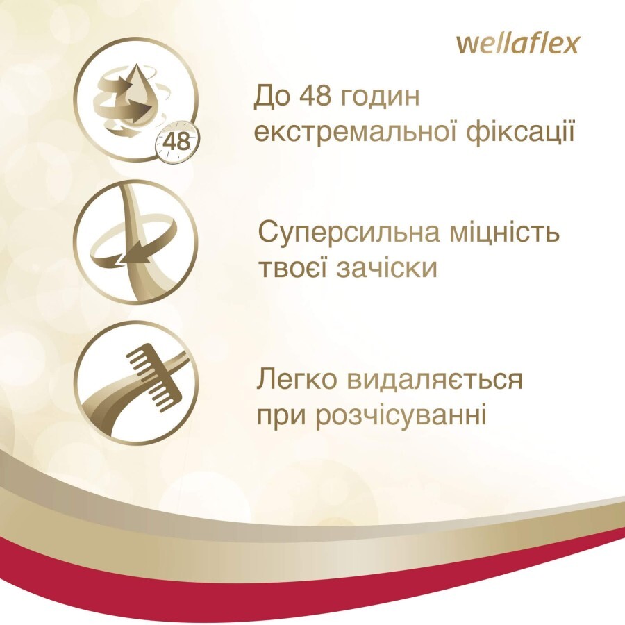 Лак для волосся Wellaflex супер сильної фіксації з антивіковим ефектом 250 мл: ціни та характеристики